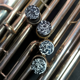 imagem do produto Botão para Pisto Tuba/Bombardão Black Talk