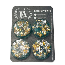 imagem do produto Botão para Pisto Tuba/Bombardão Green