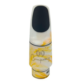 imagem do produto Boquilha Sax Alto Select Jazz LA Company Branca/Amarela M5