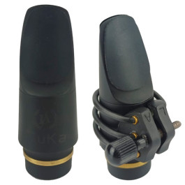imagem do produto Boquilha Soprano V16 S6 Tuka LA Preto Fosco